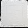 Vintage Handgestickter Kissenbezug, 75x75 cm, Weißwäsche geknöpft, Monogram GJ, Kopfkissen, Baumwolle, Bild 2