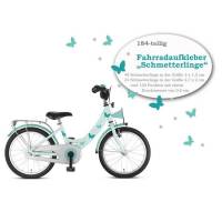 Fahrradaufkleber Fahrradtattoos  "Schmetterling" 184-teilig, wasserfest Bild 1