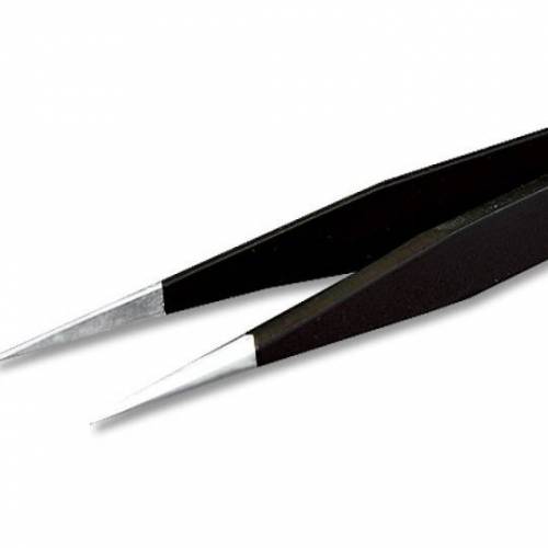 Sehr spitzige 9 cm Pinzette zum  Aufsammeln, Greifen und Entfernen kleinster Teilchen...