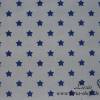 9,50 EUR/m Stoff Baumwolle - Sterne dunkelblau auf weiß Ökotex Bild 2
