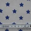 9,50 EUR/m Stoff Baumwolle - Sterne dunkelblau auf weiß Ökotex Bild 3