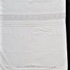 Vintage Kissenbezug 79x83 cm, handgehäkelte Baumwollspitze, Kopfkissen weiß, geknöpft, Baumwollbettwäsche, Taufkissen Bild 2