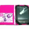 aufklappbare eBook Reader eReader Tablet Hülle Blümchentraum pink, Maßanfertigung bis max. 8,0", z.B. für Tolino Shine 3 Tolino Vision 4HD Bild 2