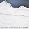 Vintage Paradekissen weiß 80x80 cm, Weißwäsche, Kopfkissen, Bild 4