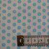 9,00 EUR/m Stoff Baumwolle Punkte türkis auf weiß 5mm Bild 3