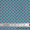 8,90 EUR/m Stoff Baumwolle Punkte pink auf blau, 4mm Ökotex Bild 2