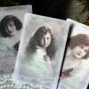 Tolles 3-er Postkarten / Grußkarten Set mit romantischen Vintage Motiven in feinem französischen Stil. Bild 6