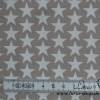 9,00 EUR/m Stoff Baumwolle Sterne weiß auf taupe beige Ökotex Bild 3