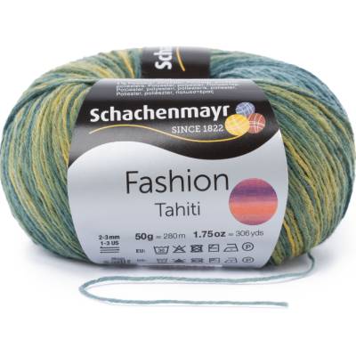 139,00 € /1 kg Schachenmayr ’Tahiti’ Baumwolle-Polyester-Garn zum Stricken/Häkeln z.B. für Tücher/Lace Farbe: Belle-7692