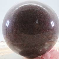 GROSSE MANGA GRANIT Edelsteinkugel 104 mm, Meditation und Heilsteine, glänzende Kugel, Wunderbarer Kristall Bild 1