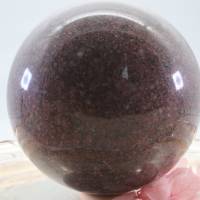 GROSSE MANGA GRANIT Edelsteinkugel 104 mm, Meditation und Heilsteine, glänzende Kugel, Wunderbarer Kristall Bild 10