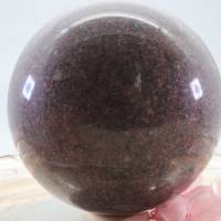 GROSSE MANGA GRANIT Edelsteinkugel 104 mm, Meditation und Heilsteine, glänzende Kugel, Wunderbarer Kristall Bild 5
