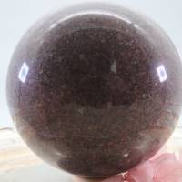 GROSSE MANGA GRANIT Edelsteinkugel 104 mm, Meditation und Heilsteine, glänzende Kugel, Wunderbarer Kristall Bild 6