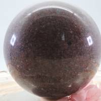 GROSSE MANGA GRANIT Edelsteinkugel 104 mm, Meditation und Heilsteine, glänzende Kugel, Wunderbarer Kristall Bild 7