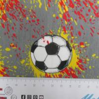 Rest:1,40 x 1,50m Baumwolljersey Fußball by Steinbeck Oeko-Tex Standard 100(1 m/8,57€) Bild 4