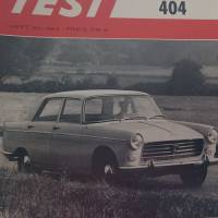 Der Motor Test  Heft 30/ 1964   Peugeot 404 Bild 1