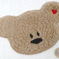 Teddybär Bär Teddy Applikation Patch zum Annähen Aufbügeln für Schultüte & co. Teilweise individualisierbar Aufnäher Auf Bild 3