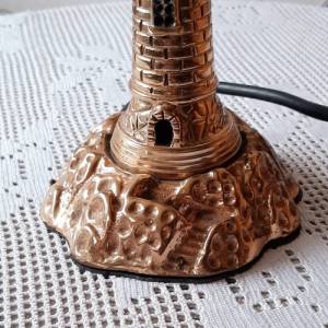 Vintage Leuchtturm aus Messing, 50er Jahre Bild 8