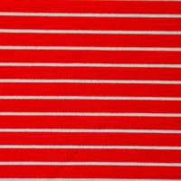 Punta Yarn Viskose Streifen Ringel rot schwarz weiß 50 x 155 cm gestreift ♕ Bild 2