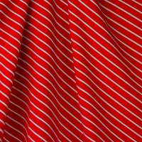 Punta Yarn Viskose Streifen Ringel rot schwarz weiß 50 x 155 cm gestreift ♕ Bild 3