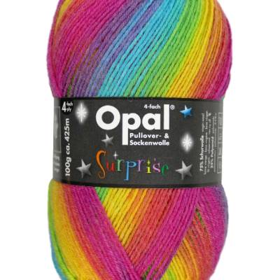 Opal Surprise, Sockenwolle 4fach, 100 g, Farbe: 4061