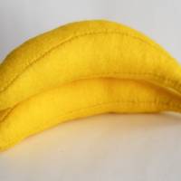 Bananen aus Filz handgenäht für den Kaufladen, Kinderküche, Spielküche Bild 5