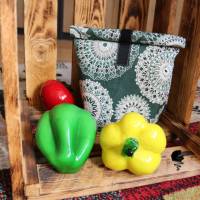 Lunchbag Mandala grün Bild 1