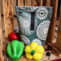 Lunchbag Mandala grün Bild 3