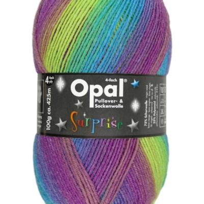 Opal Surprise, Sockenwolle 4fach, 100 g, Farbe: 4065