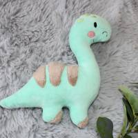 Dino personalisierte/ Stoff Dino mit Namen/Geschenk zur Geburt/ Stofftiere/Plüschtier Bild 8