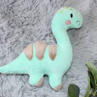 Dino personalisierte/ Stoff Dino mit Namen/Geschenk zur Geburt/ Stofftiere/Plüschtier Bild 9