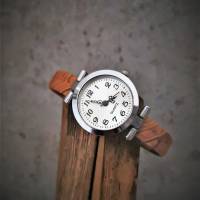 Armbanduhr, Uhr, braunem Kork, Ziffernblatt wählbar Bild 1