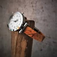 Armbanduhr, Uhr, braunem Kork, Ziffernblatt wählbar Bild 5