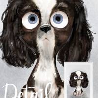 Hunde Poster | Bilder für Diele, Esszimmer, Wohnzimmer & Kinderzimmer [A3]  | Fluffy Hugs Bild 2