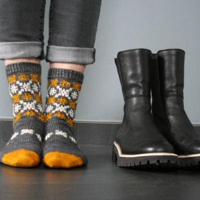 Anleitung: Brokat - Socken stricken