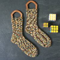 Anleitung: Update - Socken stricken in 8 Größen bis 50/51 Wendesocken Bild 2
