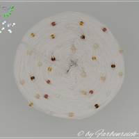 Farbenreich-Wolle Perlenbobbel "ASTRAEA" - mit Rocailles - 4-fädig, Bobbel Bild 1