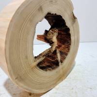 Holzring zum Basteln und Dekorieren aus Fichtenholz naturgewachsen. Bild 6