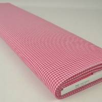 Vichy-Karo, pink, Webkaro, feiner Baumwollstoff, 150 cm breit, Meterware, Preis pro 0,5 lfdm Bild 2