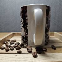 Einen wunderschönen Scheißtag, Toten Kopf Motiv, Keramik Tasse, Kaffeetasse 330 ml Bild 4