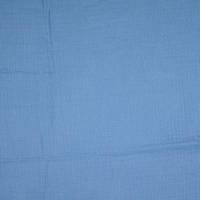 Musselin Double Gauze Baumwolle uni jeansblau  Oeko-Tex Standard 100 1m/10,00 €) Bild 2