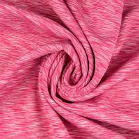 ANGEBOT!!! Softshell Melange mit Fleece -  Abseite pink ( 1m/7,-€ ) Bild 3