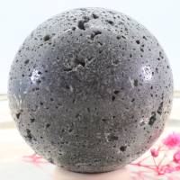 GROSSE Basaltlava Edelsteinkugel 60 mm, Meditation und Heilsteine, glänzende Kugel, Wunderbarer Kristall Bild 10