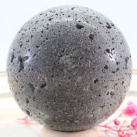 GROSSE Basaltlava Edelsteinkugel 60 mm, Meditation und Heilsteine, glänzende Kugel, Wunderbarer Kristall Bild 9
