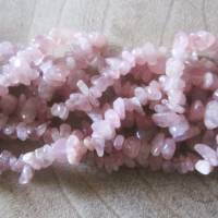 natürliche Madagaskar Rosenquarz Chips Perlen 5-8 mm ein Strang Bild 1