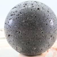 GROSSE Basaltlava Edelsteinkugel 60 mm, Meditation und Heilsteine, glänzende Kugel, Wunderbarer Kristall Bild 6