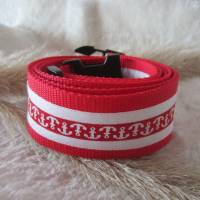 Koffergurt - Kofferband - Anker rot weiß - K1 Bild 1