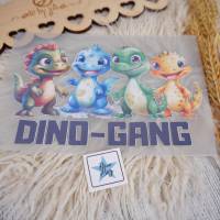 Bügelbild  Dino Gang Boys Bild 3