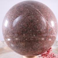 GROSSE MANGA GRANIT Edelsteinkugel 108 mm, Meditation und Heilsteine, glänzende Kugel, Wunderbarer Kristall Bild 10
