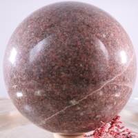 GROSSE MANGA GRANIT Edelsteinkugel 108 mm, Meditation und Heilsteine, glänzende Kugel, Wunderbarer Kristall Bild 7